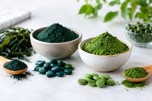 Spirulina ar chlorella kasdienai - ką rinktis?