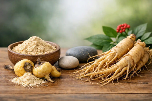 Maca vs ženšenis energijai: ką rinktis?