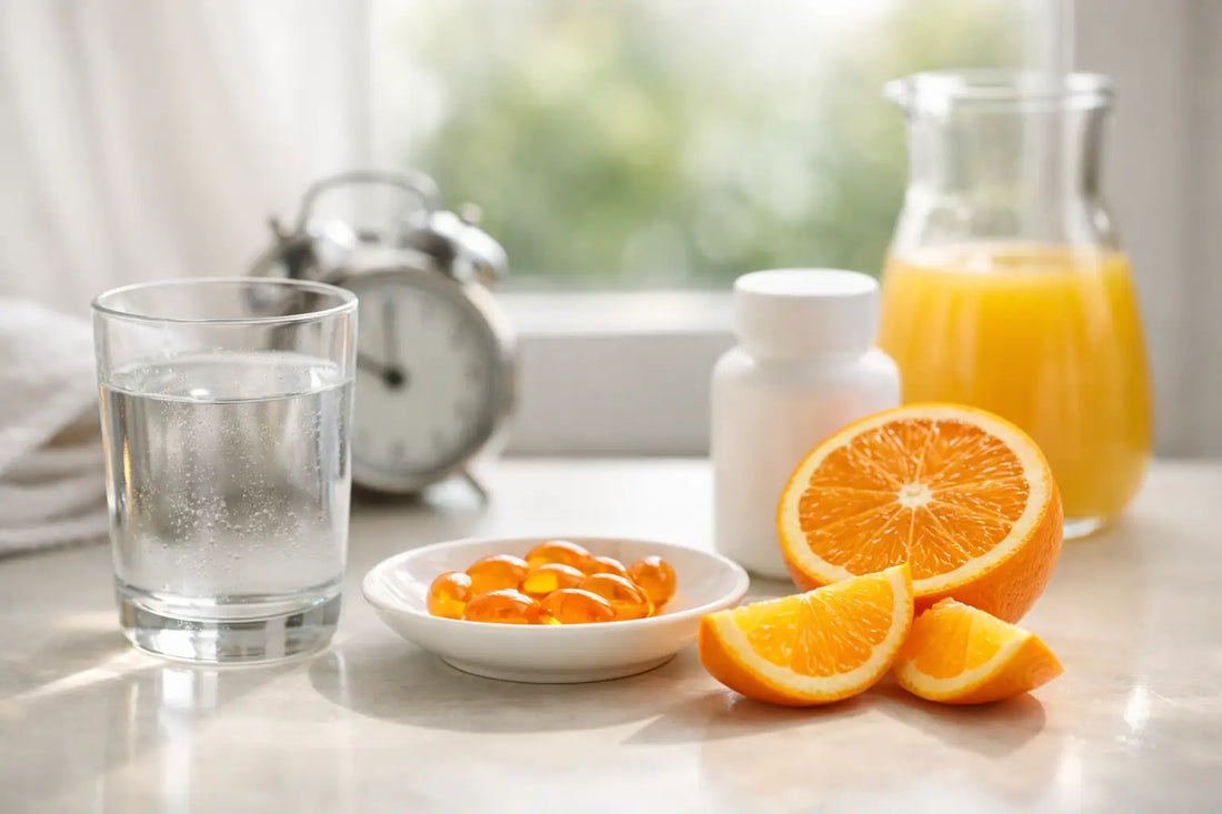Kada gerti vitaminą C ryte, kad jis tiktų jums