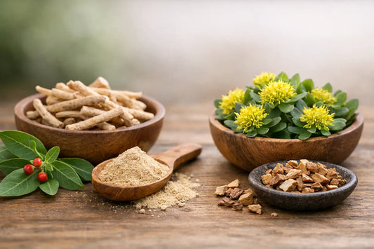 Ashwagandha vs rhodiola: skirtumai aiškiai