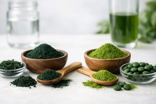 Spirulina vs chlorella: kuri geriau?