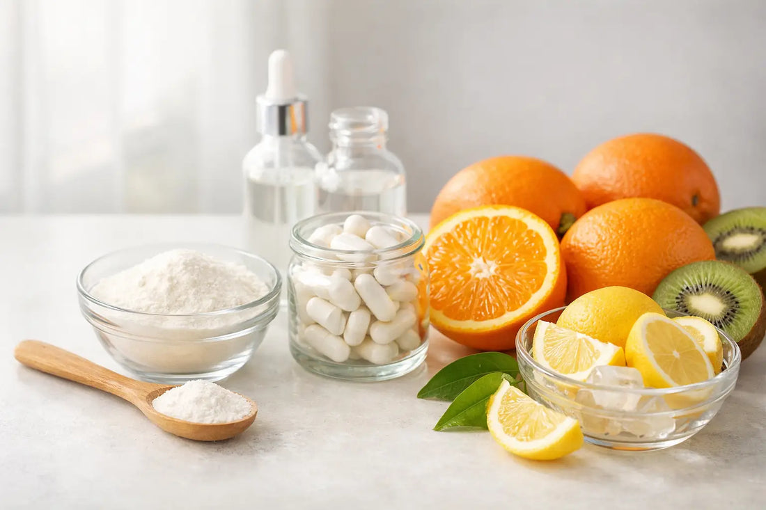 Ar galima kolageną derinti su vitaminu C?