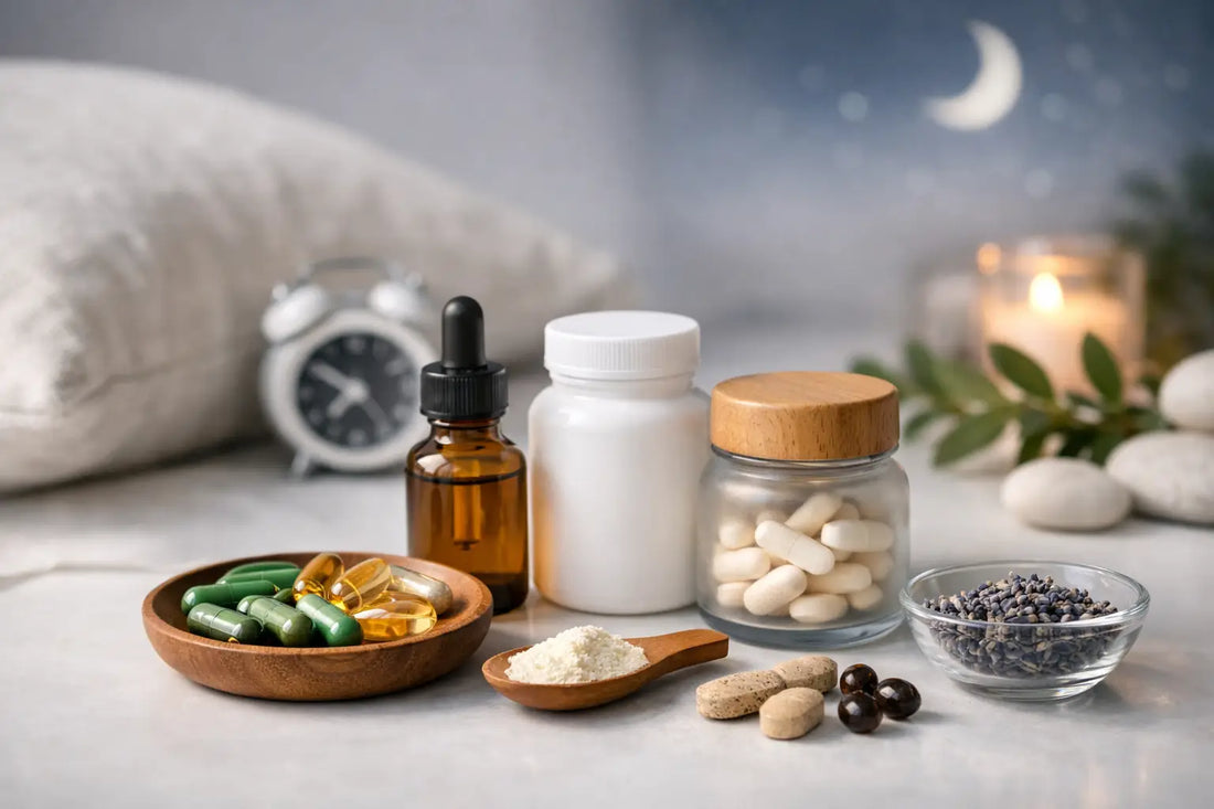 7 papildai miegui be melatonino