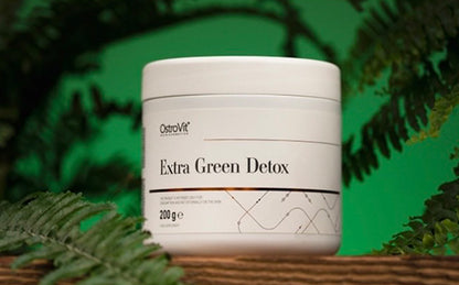 OstroVit Extra Green Detox organizmo detoksikacijai 200 g.