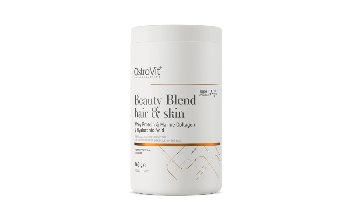 OstroVit Beauty Blend plaukams ir odai 360 g.