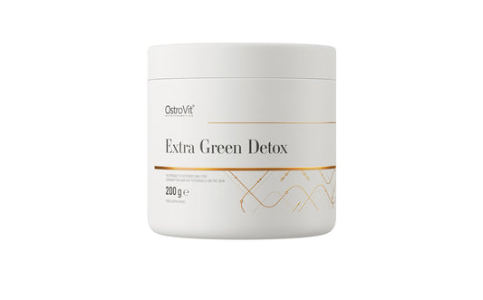 OstroVit Extra Green Detox organizmo detoksikacijai 200 g.