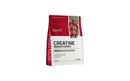 OstroVit Kreatino monohidratas 300 g vyšnių skonio